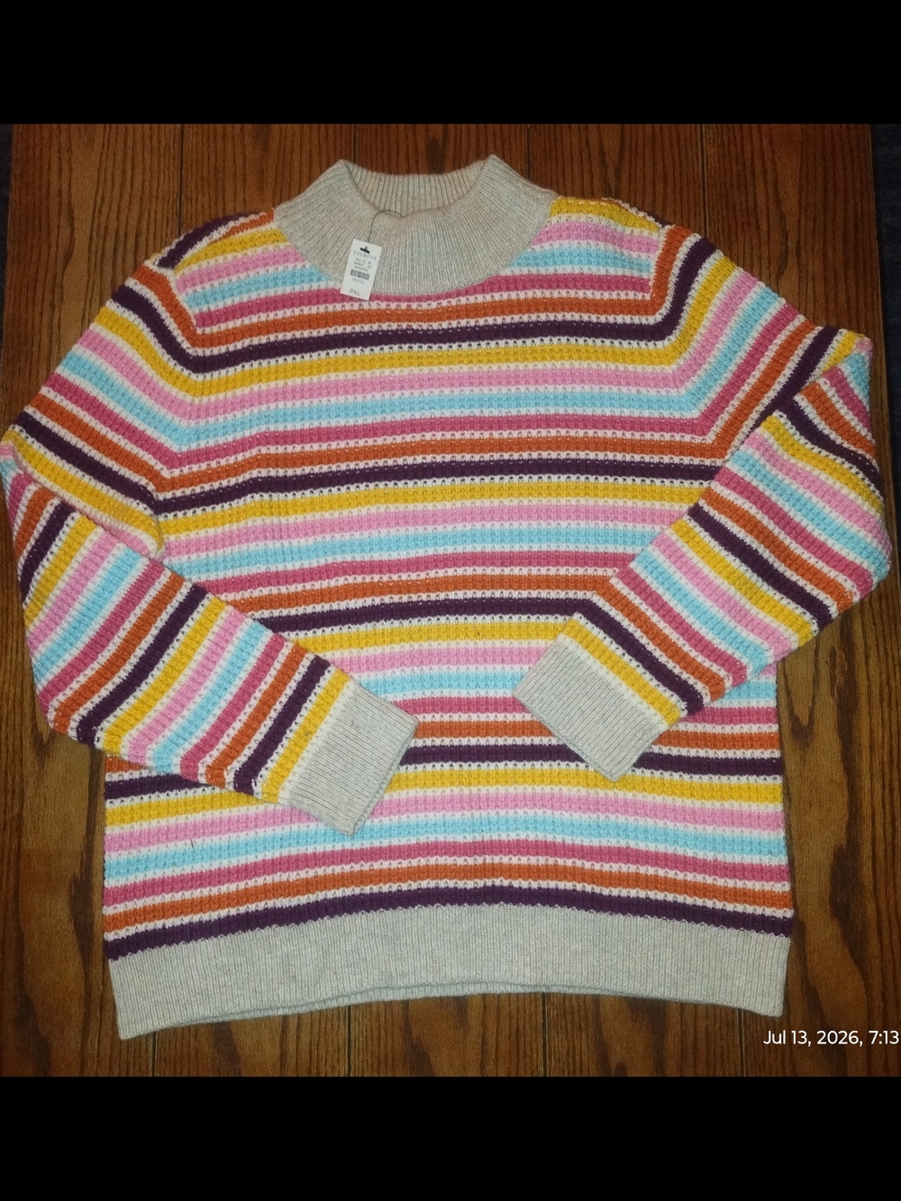 Talbots XL Petite Cable Knit Sweater